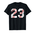 Baseball 23 Jersey Number T-Shirt - Novelty Apparel Unisex - T-Shirt, Sweatshirt, Hoodie