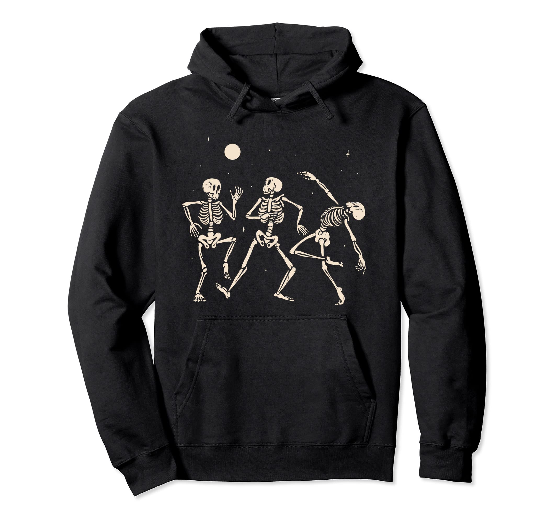 Gothic Skeletons Alternative Aesthetic Hoodie - Minimalist Print Men Women - T-Shirt, Sweatshirt, Hoodie