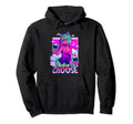 Japanese Synthwave Choose Floppy Discs Hoodie - Graphic Print Men Women - T-Shirt, Sweatshirt, Hoodie