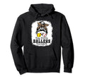 Leopard Busy Raising Ballers Softball Hoodie - Fun Novelty Design Unisex - T-Shirt, Sweatshirt, Hoodie
