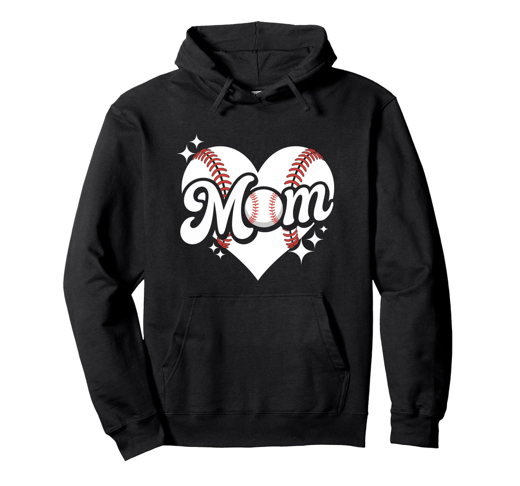 Game Day Team Sports Heart Mothers Day Hoodie - Aesthetic Graphic Unisex - T-Shirt, Sweatshirt, Hoodie