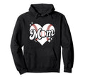 Game Day Team Sports Heart Mothers Day Hoodie - Aesthetic Graphic Unisex - T-Shirt, Sweatshirt, Hoodie