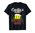 Funny Santas Favorite Softball T-Shirt - Fun Novelty Design for Adults - T-Shirt, Sweatshirt, Hoodie