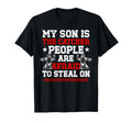 My Son Is Baseball Catcher Mom T-Shirt - Aesthetic Graphic Men Women - T-Shirt, Sweatshirt, Hoodie
