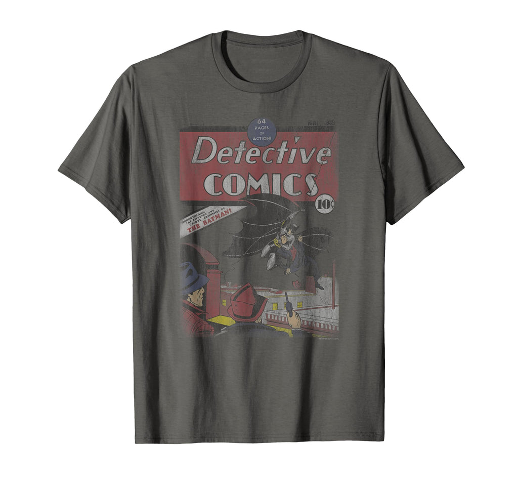 Batman Detective 27 Distressed T-Shirt - Graphic Print for Adults - T-Shirt, Sweatshirt, Hoodie
