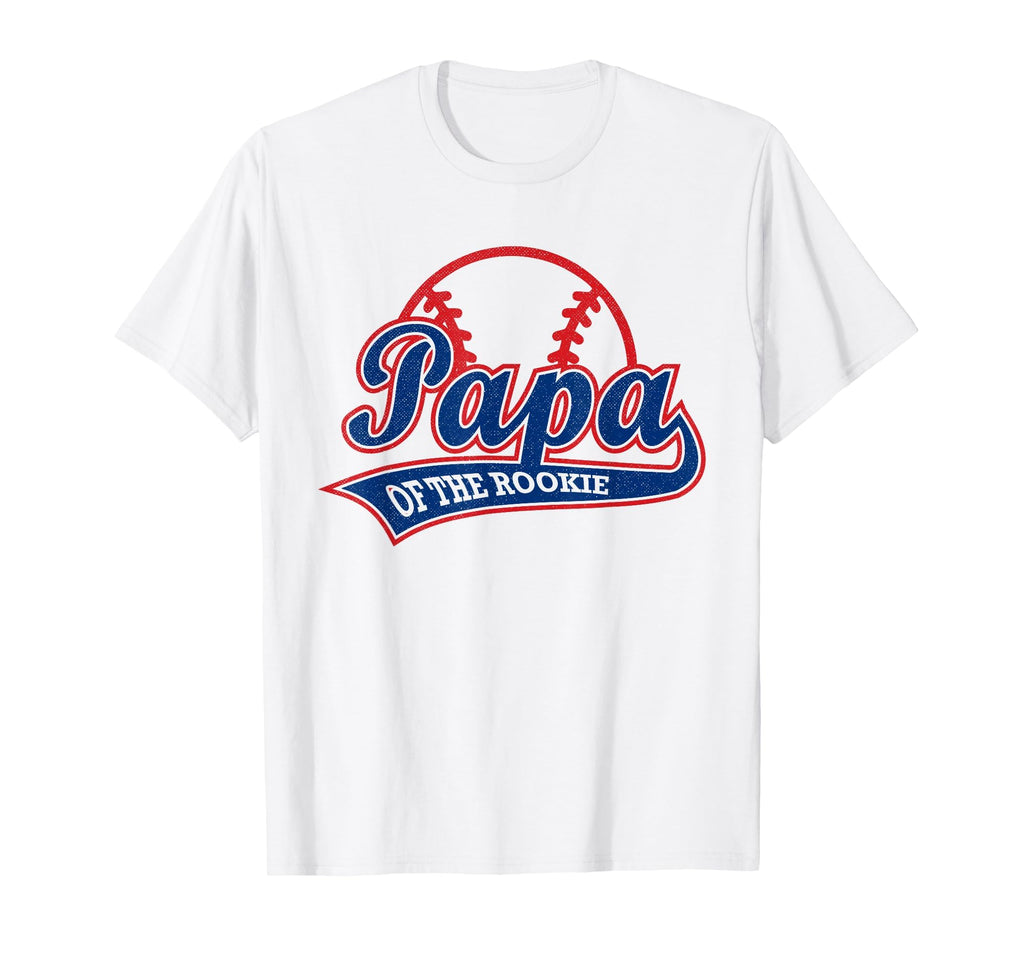 Funny Baseball Papa Rookie T-Shirt - Aesthetic Graphic Men Women - T-Shirt, Sweatshirt, Hoodie