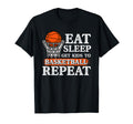 Fathers Day Basketball Dad Game Day T-Shirt - Minimalist Print Men Women - T-Shirt, Sweatshirt, Hoodie