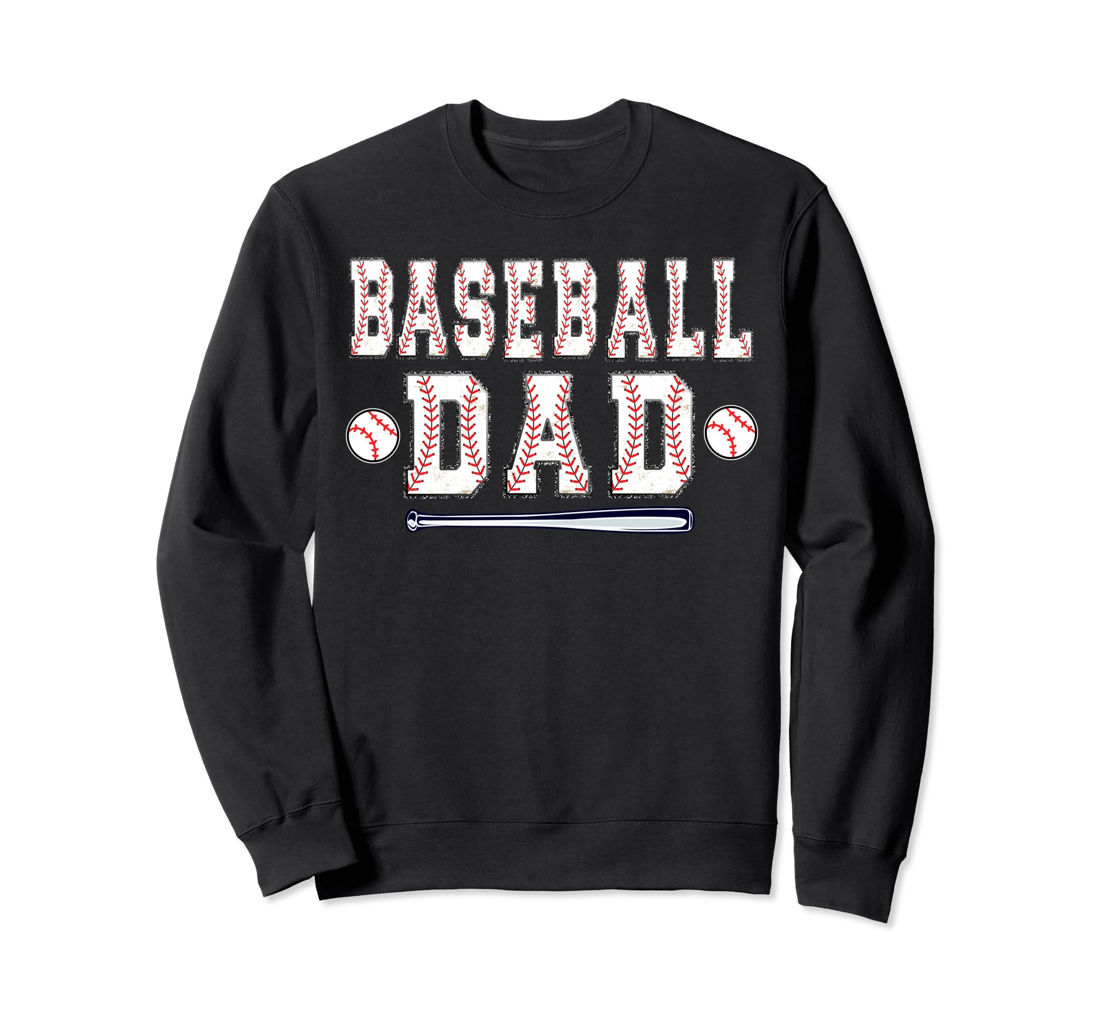 Baseball Player Dad Father Coach Sweatshirt - Trendy Graphic Unisex - T-Shirt, Sweatshirt, Hoodie
