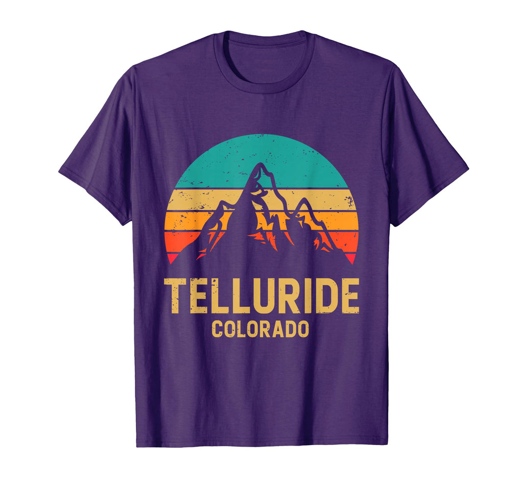 Telluride Colorado Sunset Mountains T-Shirt - Novelty Apparel for Adults - T-Shirt, Sweatshirt, Hoodie