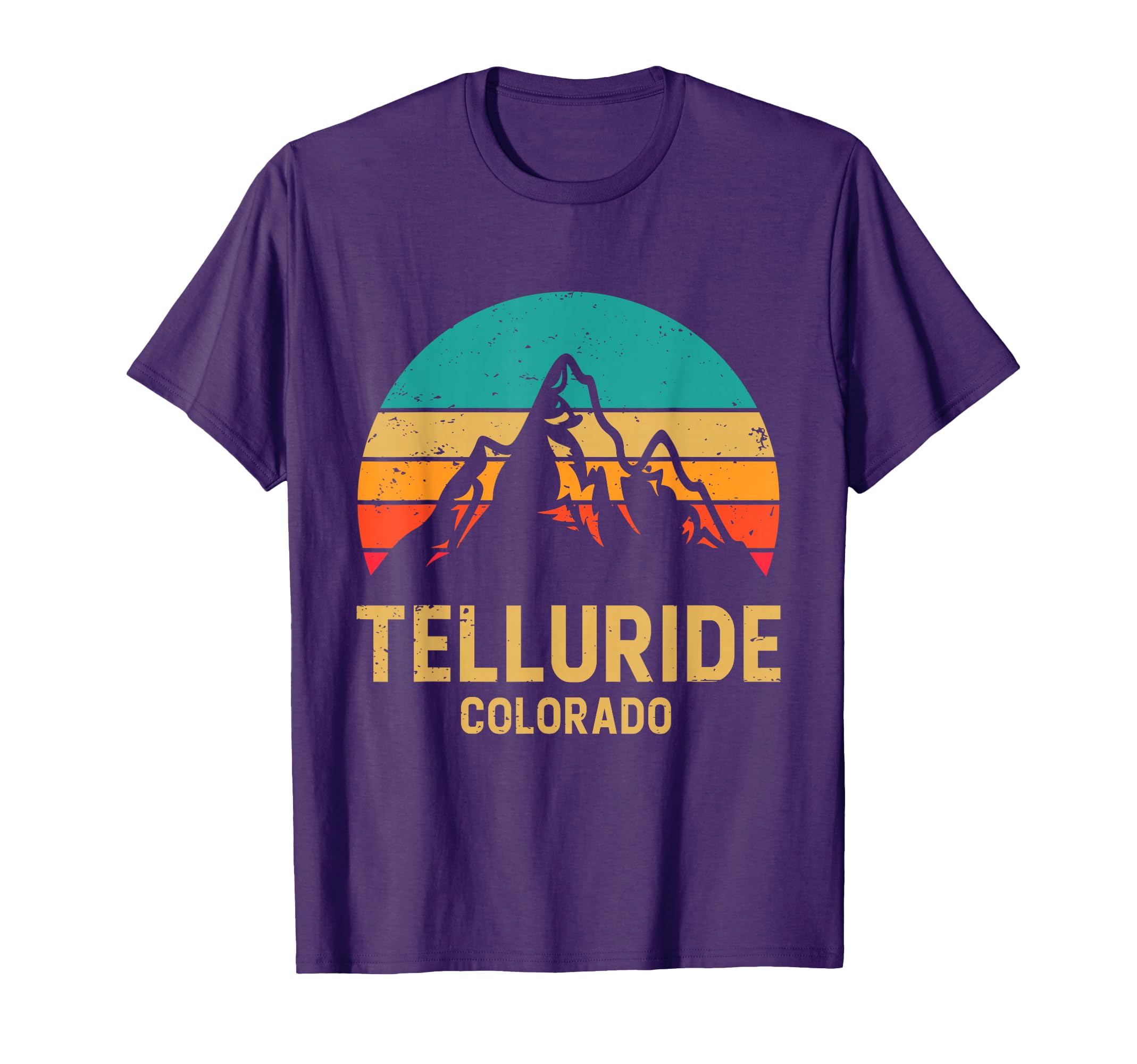 Telluride Colorado Sunset Mountains T-Shirt - Novelty Apparel for Adults - T-Shirt, Sweatshirt, Hoodie