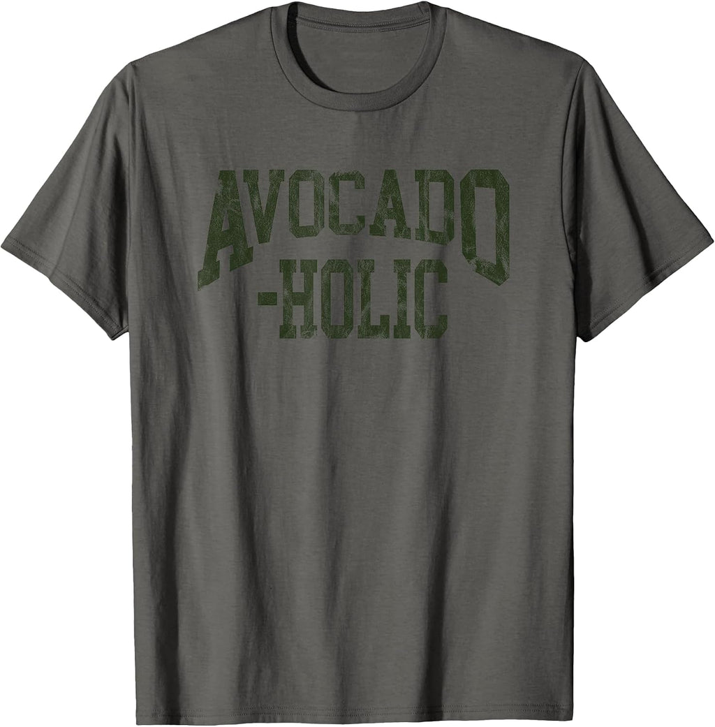 Avocado Lover Vegan Gift Avocadoholic - Adult & Kids T-Shirts, Sweatshirts & Hoodies apparel design preview 1