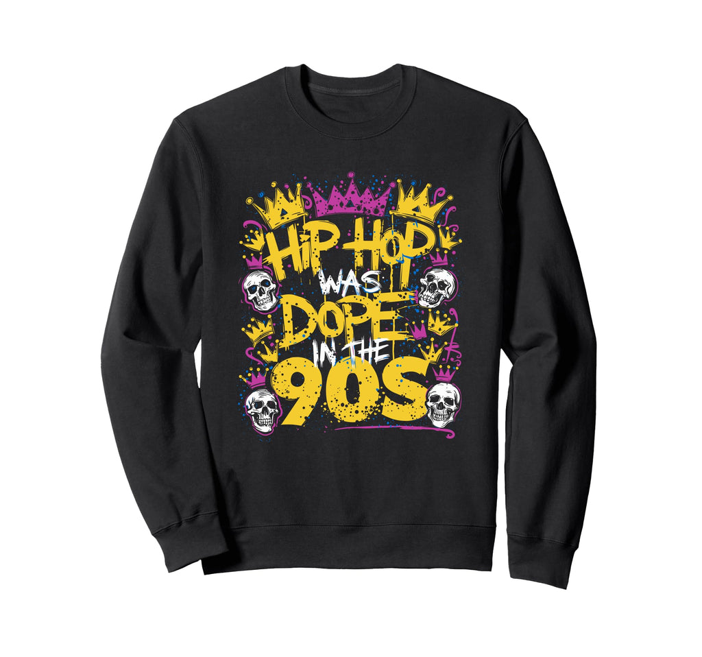 Old School Hip Hop 90S Rap Legends Sweatshirt - Graphic Print for Adults - T-Shirt, Sweatshirt, Hoodie