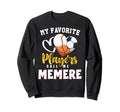 Memere My Favorite Baseball Soccer Sweatshirt - Novelty Apparel for Adults - T-Shirt, Sweatshirt, Hoodie