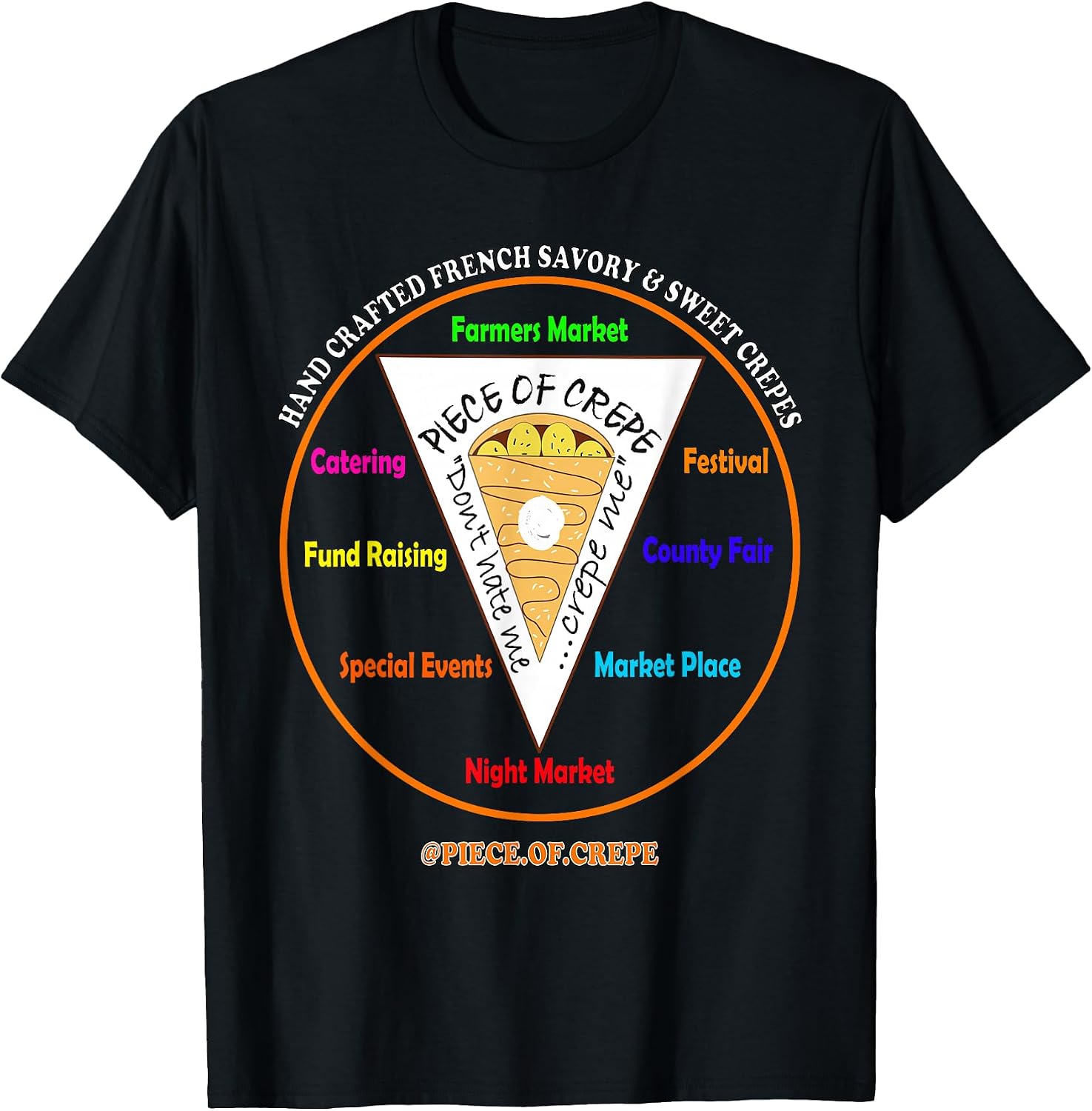 Piece Of Crepe - Adult & Kids T-Shirts, Sweatshirts & Hoodies apparel design preview 1