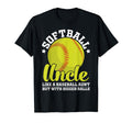 Softball Uncle Like Baseball Uncle But T-Shirt - Unique Graphic for Adults - T-Shirt, Sweatshirt, Hoodie