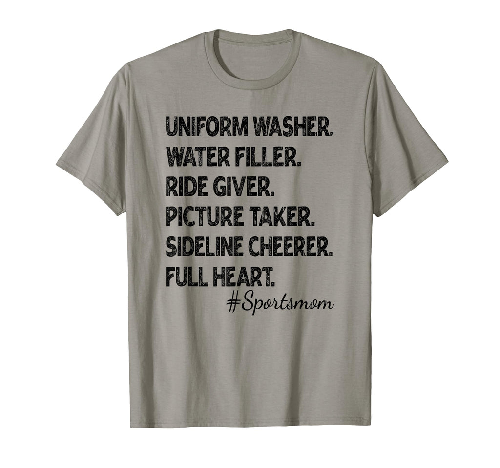 Sport Mom Uniform Washer Water Filler T-Shirt - Novelty Apparel Unisex - T-Shirt, Sweatshirt, Hoodie