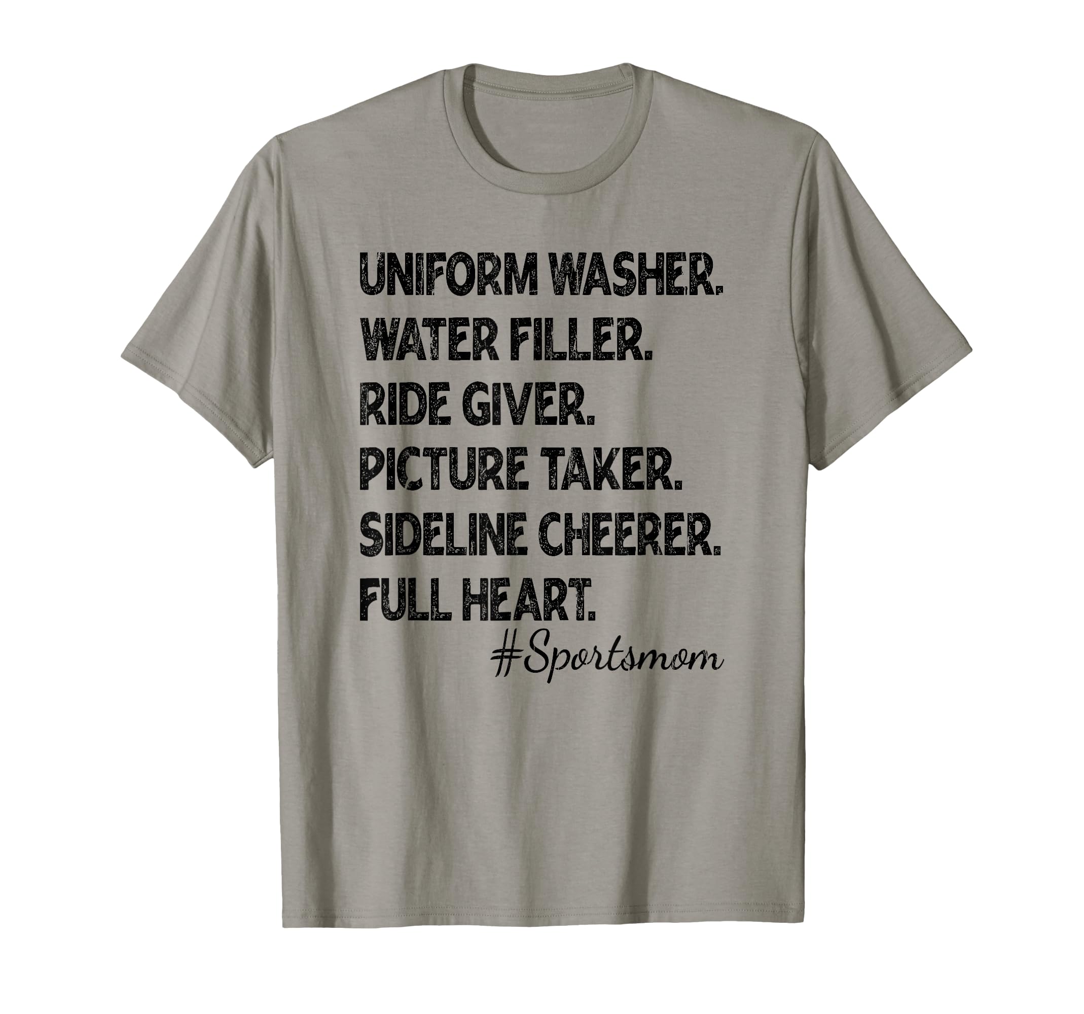 Sport Mom Uniform Washer Water Filler T-Shirt - Novelty Apparel Unisex - T-Shirt, Sweatshirt, Hoodie