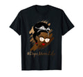 Baseball Black Melanin Mom Messy Bun T-Shirt - Novelty Apparel Men Women - T-Shirt, Sweatshirt, Hoodie