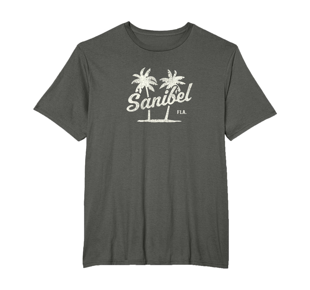 Sanibel Island Florida 70S Palm Trees T-Shirt - Streetwear Style Unisex - T-Shirt, Sweatshirt, Hoodie