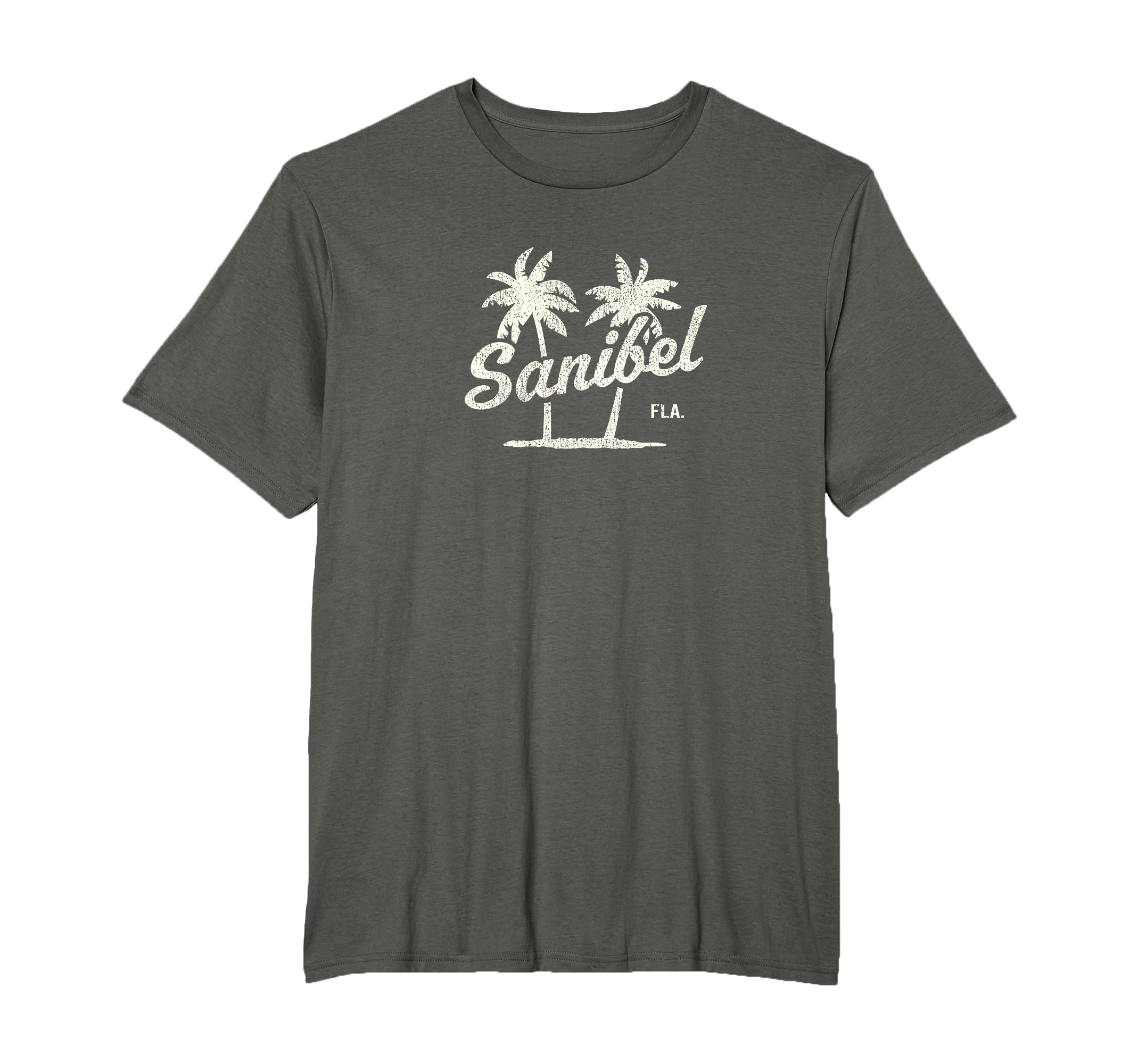 Sanibel Island Florida 70S Palm Trees T-Shirt - Streetwear Style Unisex - T-Shirt, Sweatshirt, Hoodie