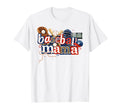 Baseball Mama Sports Mom Baseball Bow T-Shirt - Novelty Apparel Men Women - T-Shirt, Sweatshirt, Hoodie