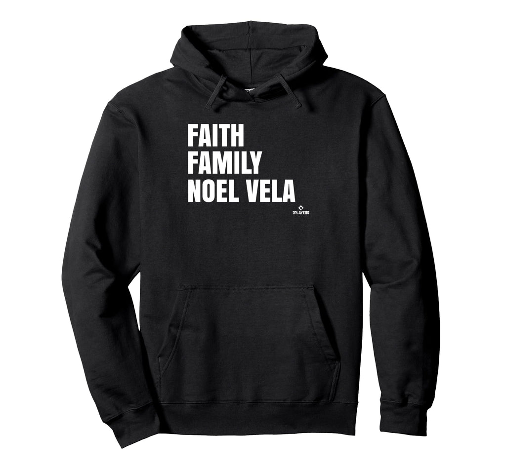 Faith Family Noel Vela Prospect Baseball Hoodie - Aesthetic Graphic Unisex - T-Shirt, Sweatshirt, Hoodie