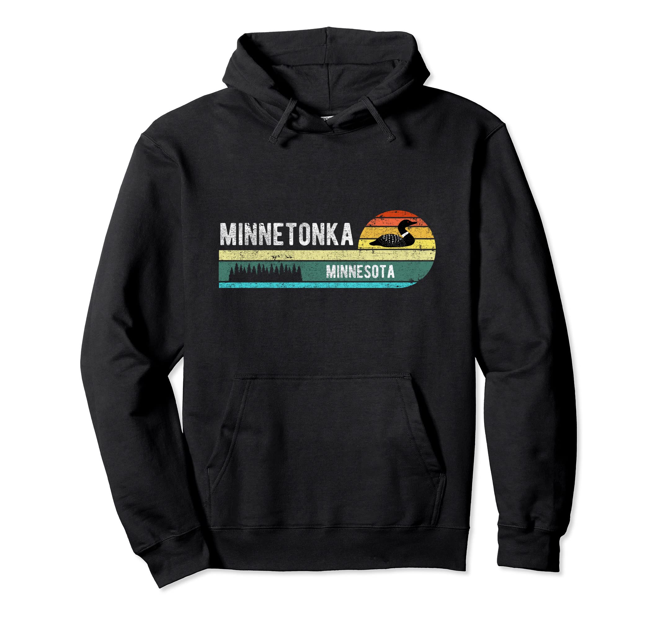 Minnetonka Minnesota Mn Hoodie - Casual Everyday Wear for Adults - T-Shirt, Sweatshirt, Hoodie