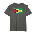 Guyana Flag Pride Gift Distressed T-Shirt - Fun Novelty Design Unisex - T-Shirt, Sweatshirt, Hoodie