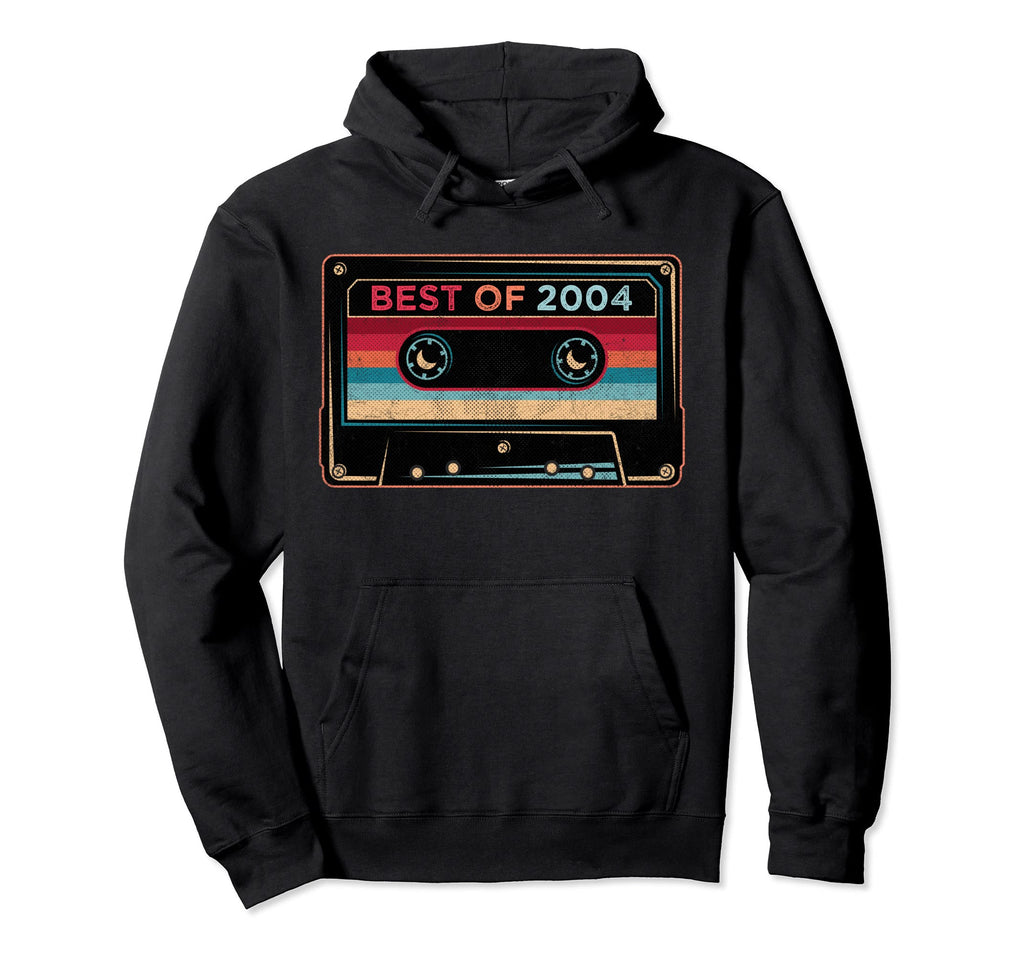 Best 2004 Colorful Cassette Tape 16Th Hoodie - Custom Art Print Unisex - T-Shirt, Sweatshirt, Hoodie