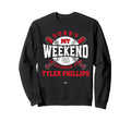 Weekend Booked Tyler Phillips Sweatshirt - Graphic Print for Adults - T-Shirt, Sweatshirt, Hoodie