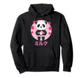 Panda Milkshake Vaporwave Aesthetics Hoodie - Trendy Graphic Men Women - T-Shirt, Sweatshirt, Hoodie