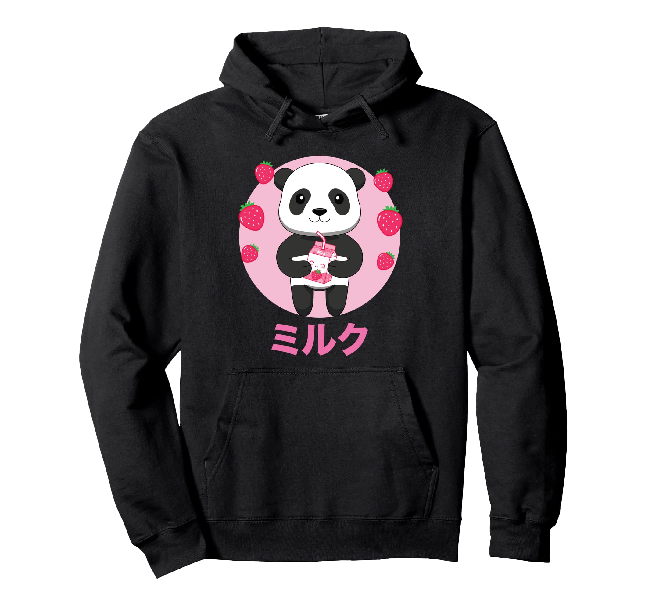 Panda Milkshake Vaporwave Aesthetics Hoodie - Trendy Graphic Men Women - T-Shirt, Sweatshirt, Hoodie