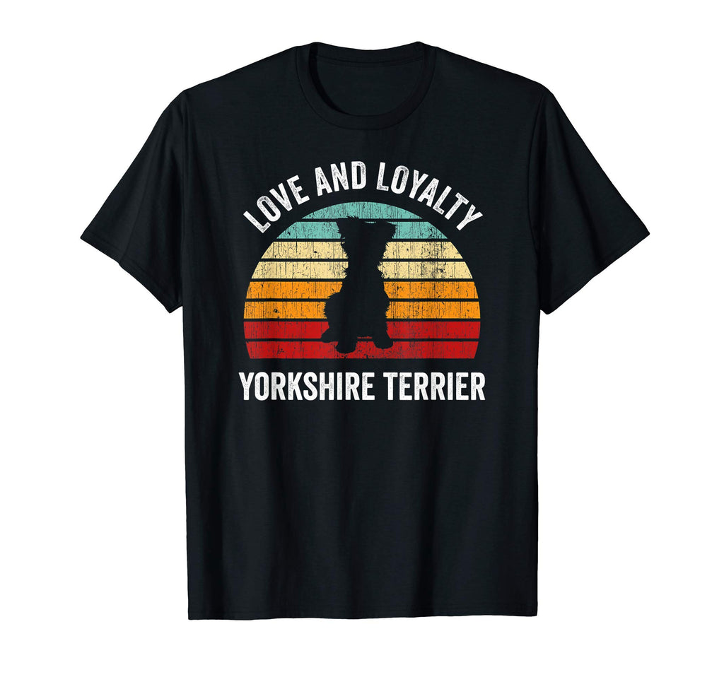 Love And Loyalty Yorkshire Terrier T-Shirt - Aesthetic Graphic Men Women - T-Shirt, Sweatshirt, Hoodie