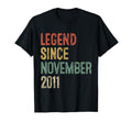 Legend November 2011 14Th Birthday T-Shirt - Casual Everyday Wear Unisex - T-Shirt, Sweatshirt, Hoodie