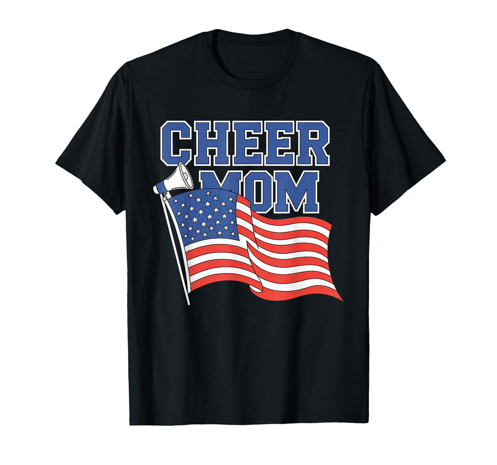 Cheer Mom Mother Bow Cheerleader Game T-Shirt - Graphic Print Men Women - T-Shirt, Sweatshirt, Hoodie