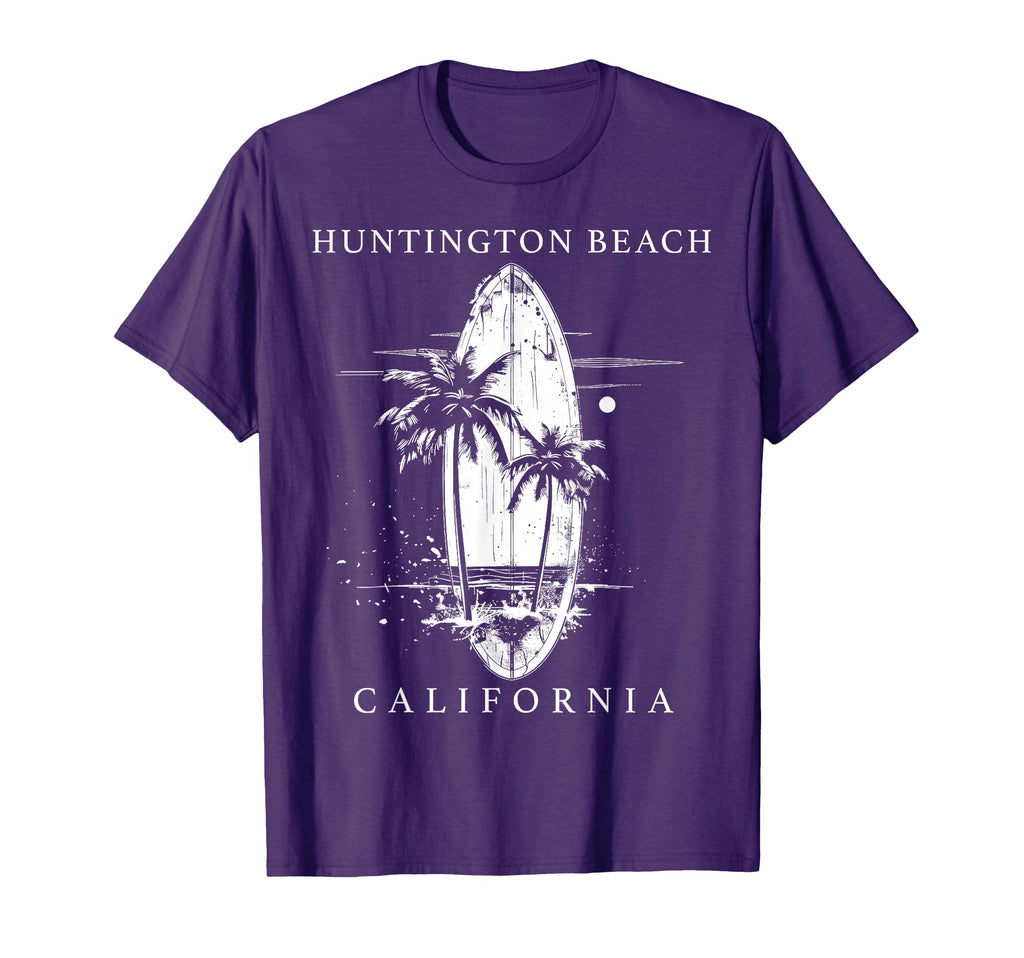 Huntington Beach California Surf T-Shirt - Casual Everyday Wear Unisex - T-Shirt, Sweatshirt, Hoodie