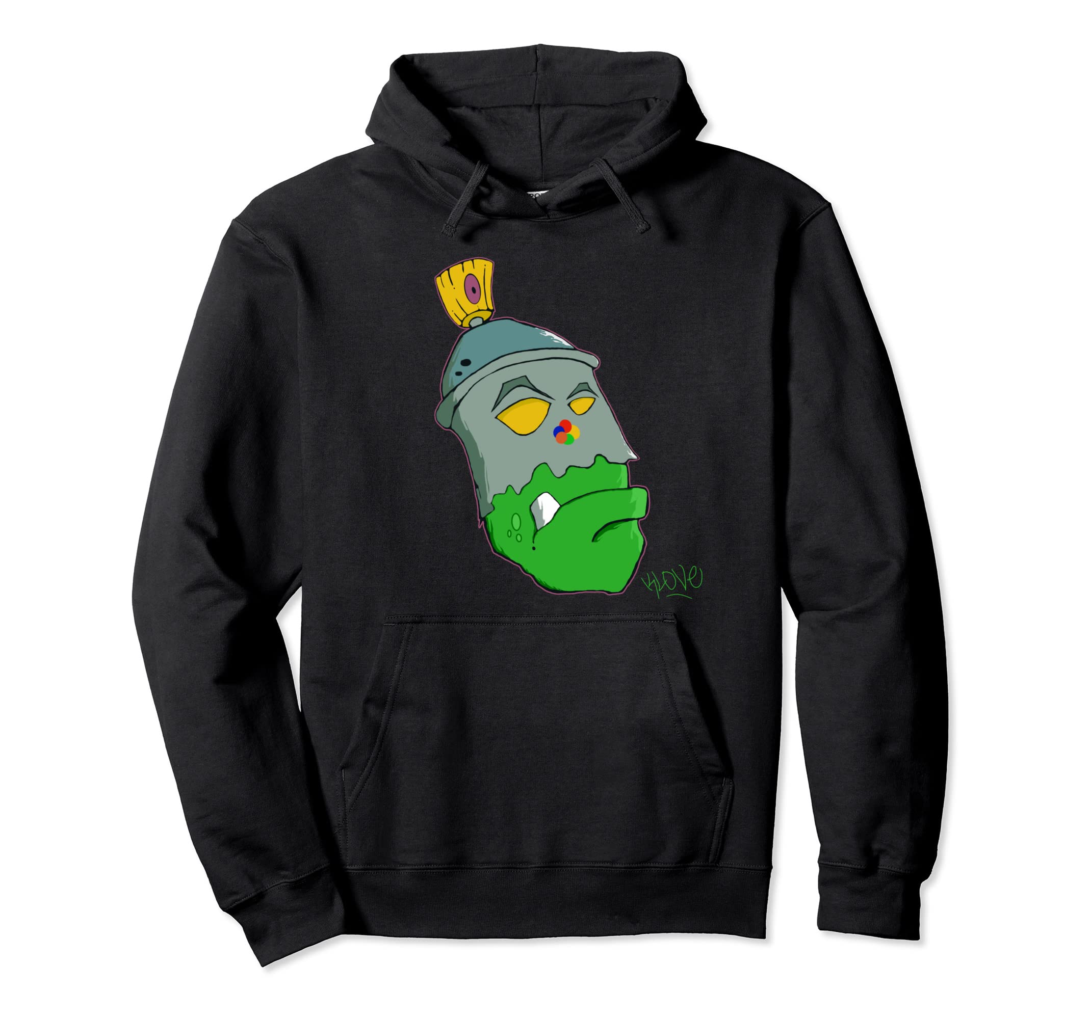Graffiti Character Old School 80S 90S Hoodie - Aesthetic Graphic Men Women - T-Shirt, Sweatshirt, Hoodie