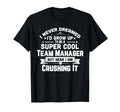 Super Team Manager Funny Golf Swim T-Shirt - Unique Graphic Unisex - T-Shirt, Sweatshirt, Hoodie