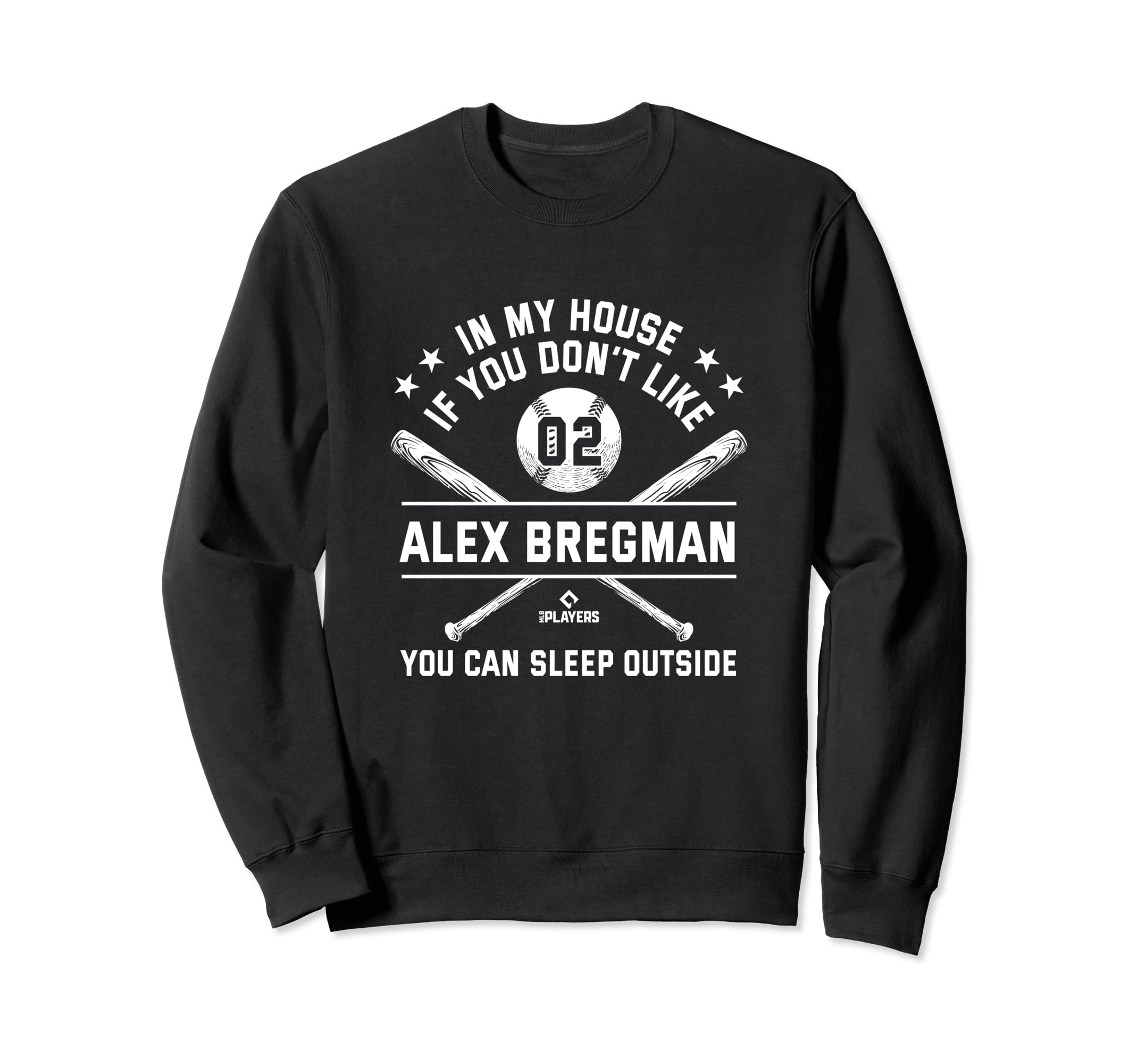 My House Funny Alex Bregman Houston Sweatshirt - Minimalist Print Unisex - T-Shirt, Sweatshirt, Hoodie
