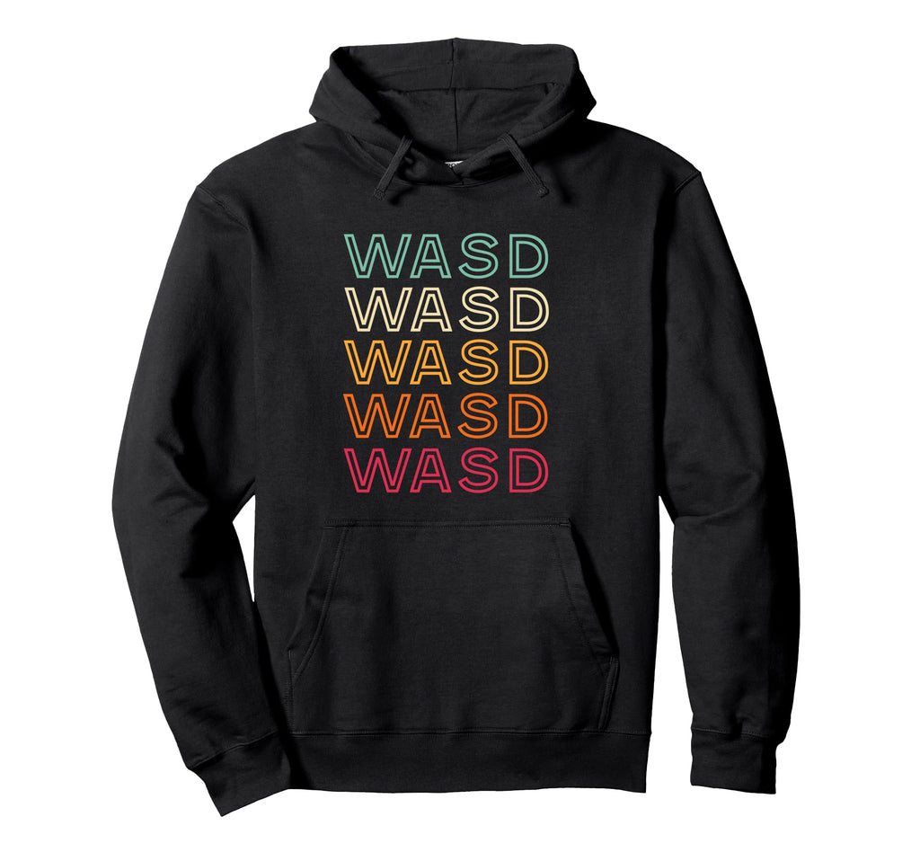 Computer Gamer Wasd Hoodie - Aesthetic Graphic for Adults - T-Shirt, Sweatshirt, Hoodie