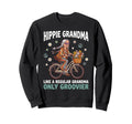 Bike Riding 70S Boho Aesthetic Sweatshirt - Graphic Print for Adults - T-Shirt, Sweatshirt, Hoodie