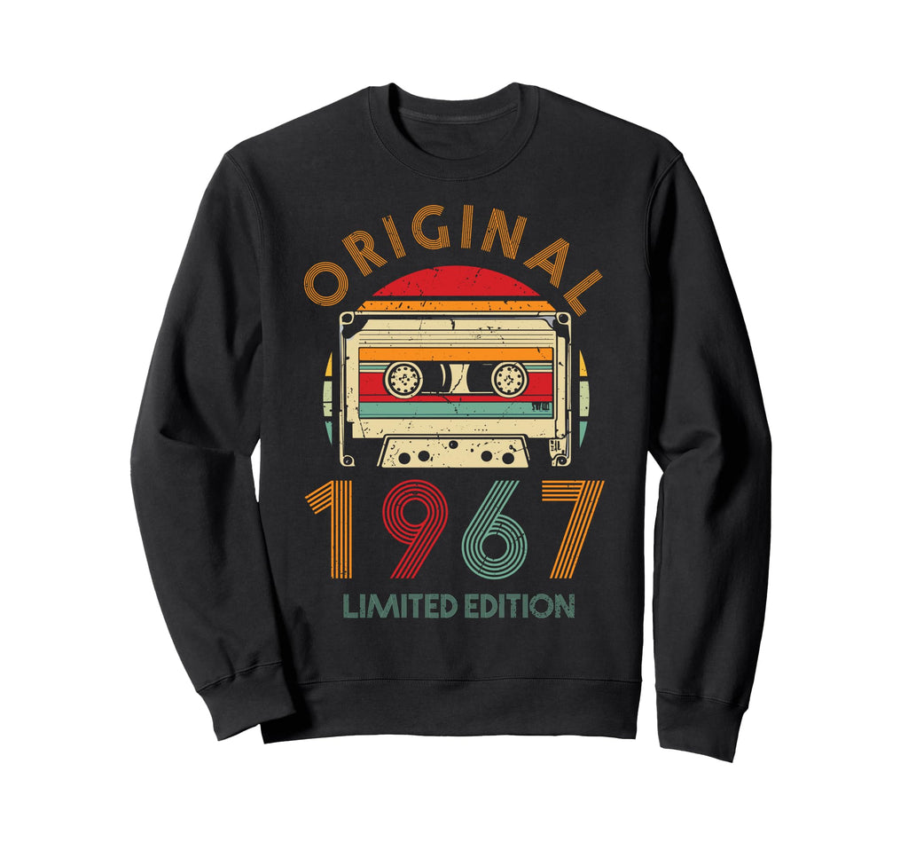 1967 Cassette Tape 57Th Birthday Sweatshirt - Trendy Graphic Men Women - T-Shirt, Sweatshirt, Hoodie