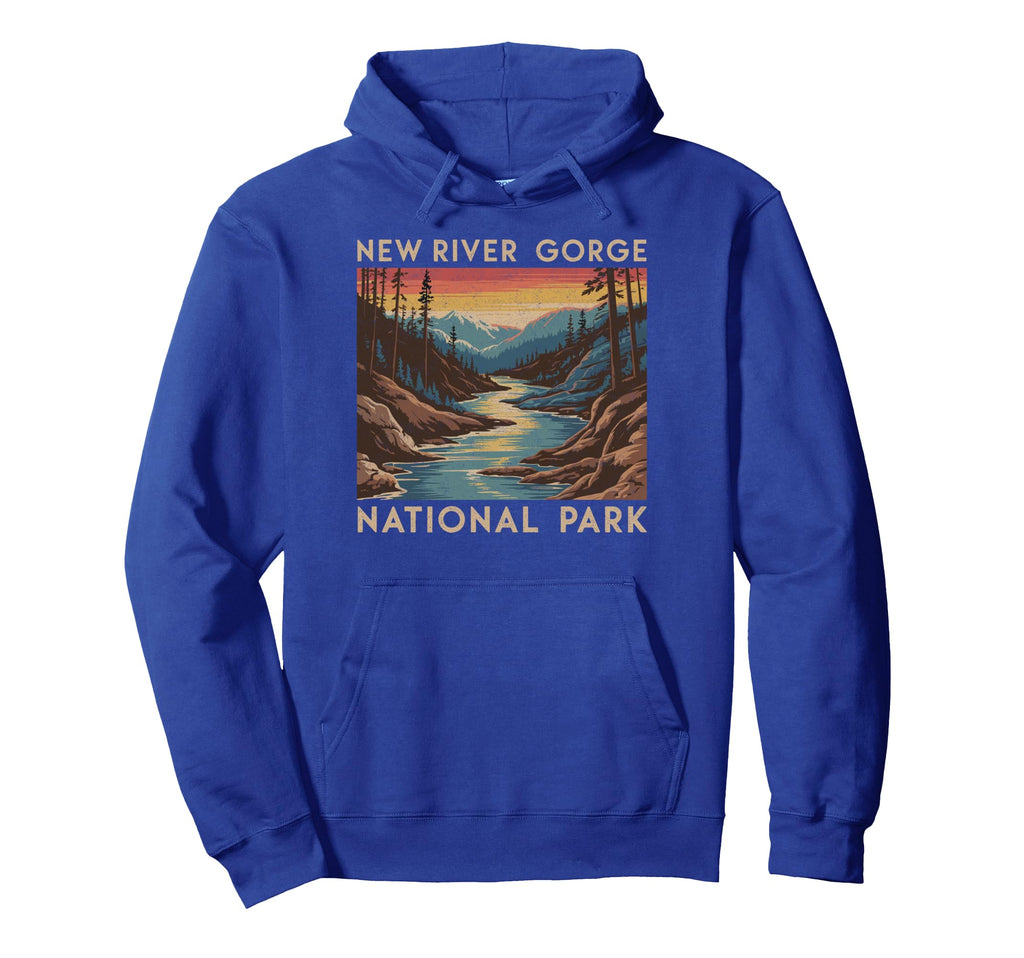 New River Gorge National Park Bridge Hoodie - Custom Art Print for Adults - T-Shirt, Sweatshirt, Hoodie