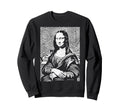 Mona Lisa Aesthetic Y2K Streetwear Sweatshirt - Custom Art Print for Adults - T-Shirt, Sweatshirt, Hoodie