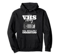 Vhs Gift Video Cassette Tape Collector Hoodie - Trendy Graphic for Adults - T-Shirt, Sweatshirt, Hoodie