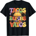 Cute Tacos Before Vatos Girls - Adult & Kids T-Shirts, Sweatshirts & Hoodies apparel design preview 1