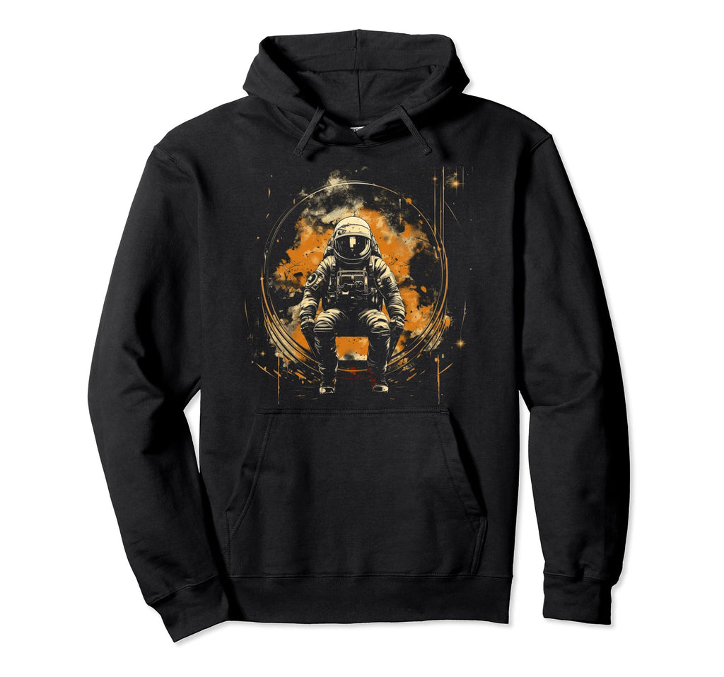 Astronaut Distressed 90S Space Grunge Hoodie - Streetwear Style Men Women - T-Shirt, Sweatshirt, Hoodie