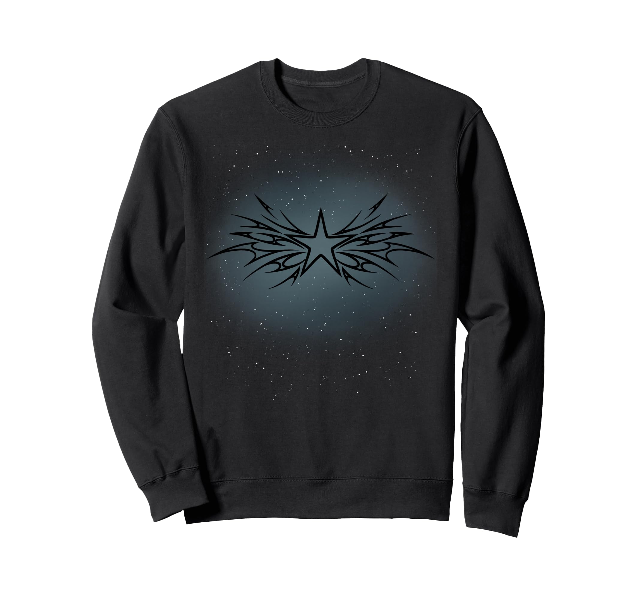 90S Y2K Tattoo Star Starry Sky Sweatshirt - Unique Graphic Men Women - T-Shirt, Sweatshirt, Hoodie
