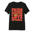 Fast Food Nostalgia Diner Fries Shakes T-Shirt - Trendy Graphic for Adults - T-Shirt, Sweatshirt, Hoodie