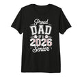 Proud Dad 2026 Senior Baseball Graduate T-Shirt - Graphic Print Men Women - T-Shirt, Sweatshirt, Hoodie